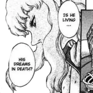 😳 IS HE LIVING
...
HIS DREAMS IN DEATH? Anime, Manga, Traum, Tod telegram sticker