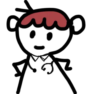 👩 의사, 청진기, 약, 건강, 만화, 막대기 인간 telegram sticker