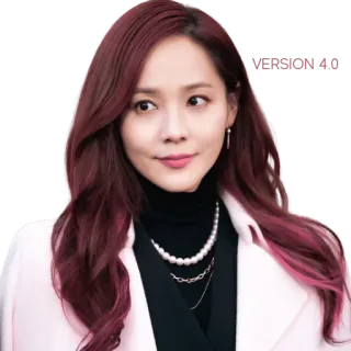 👩‍🦰 Frau, Mode, Porträt, Stil, Rote Haare, Koreanisch whatsapp sticker