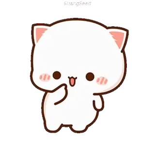 🥰 猫, 可爱, 贴纸, 动物, 卡哇伊 whatsapp sticker