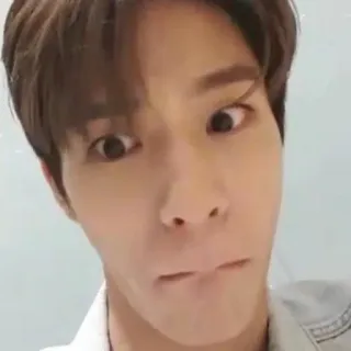 🤟 đàn ông, người, người Hàn Quốc, khuôn mặt, ảnh chân dung telegram sticker