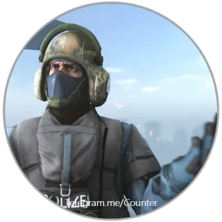 😐 counter-strike, เกม, ตำรวจ, อาวุธ, หมวกกันน็อก telegram sticker