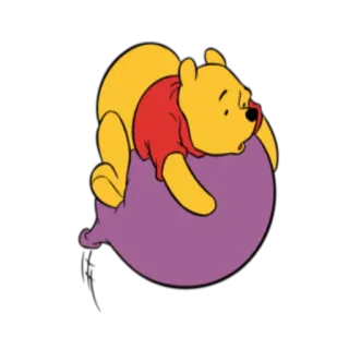 🎈 Winnie the Pooh ursinho pooh, desenho animado, disney, personagem telegram sticker