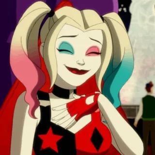 🎪 Harley Quinn 할리 퀸, dc 코믹스, 만화, 슈퍼빌런, 만화책, 애니메이션 telegram sticker