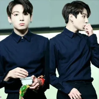🙁 Jungkook K-pop, Zanger, Idool, Koreaans, Man, Persoon telegram sticker