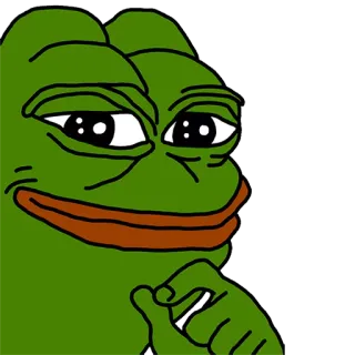 🐸 Pepe the Frog Pepe, Rana, Meme, Meme de Internet, FeelsGoodMan telegram sticker