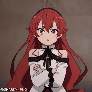 😀 Eris Boreas Greyrat Mushoku Tensei telegram sticker