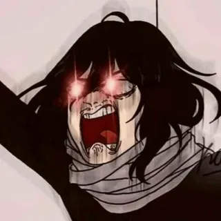 🔥 Shota Aizawa My Hero Academia Anime, Manga, Aizawa, My Hero Academia, Divertido, Enojado whatsapp sticker
