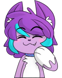 😏 แมว, อนิเมะ, การ์ตูน, น่ารัก, มาสคอต telegram sticker