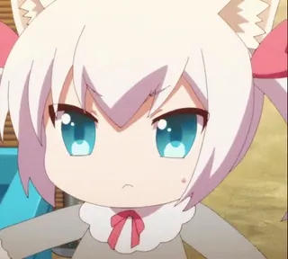 👈 アニメ, ちびキャラ, かわいい, マンガ, キャラクター whatsapp sticker
