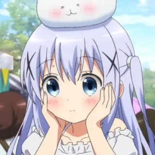 🦋 Anime, Dễ thương, Cô gái, Kawaii, Phim hoạt hình telegram sticker