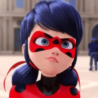 😤 Ladybug Miraculous: Tales of Ladybug & Cat Noir cartoon, superhero, ladybug, miraculous, anime, animated series whatsapp sticker