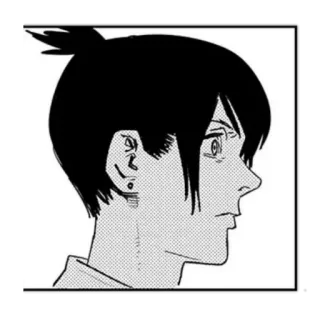 ☹️ Aki Hayakawa Chainsaw Man Anime, Manga, Charakter, Aki Hayakawa, Chainsaw Man, Profil whatsapp sticker