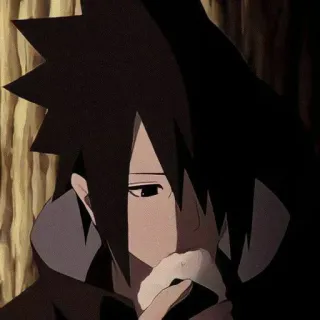 🍙 Sasuke Naruto animé, sasuke, naruto, manger telegram sticker
