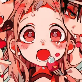 😢 Yashiro Nene Toilet-bound Hanako-kun Anime, Manga, Toilet-bound Hanako-kun, Yashiro Nene, carino, cartone animato, animazione giapponese, arte telegram sticker