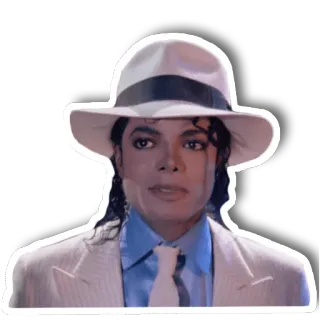 😕 Michael Jackson Michael Jackson, icono pop, música, cantante, bailarín whatsapp sticker