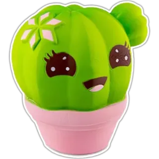 🌵 cactus, pianta, carino, kawaii, deserto, succulenta, cartone animato whatsapp sticker