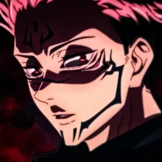 😈 Ryomen Sukuna Jujutsu Kaisen 动漫, 漫画, 恶魔, 诅咒, 咒术师, 咒术回战, 宿傩 telegram sticker