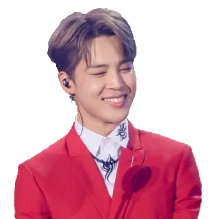 😁 Jimin Jimin, BTS, K-Pop, singer, music, entertainment telegram sticker