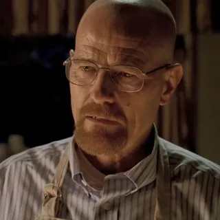 🧪 Walter White Breaking Bad Walter White, Breaking Bad, Heisenberg, TV show, drama telegram sticker