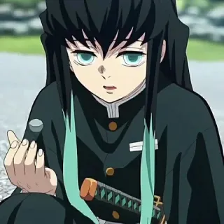 🖤 Muichiro Tokito Demon Slayer Anime, Manga, Personnage, Demon Slayer, Muichiro Tokito, Hashira, Pilier de la brume telegram sticker