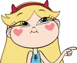 😌 Star Butterfly Star vs. the Forces of Evil การ์ตูน, อนิเมะ, ดาว, น่ารัก telegram sticker