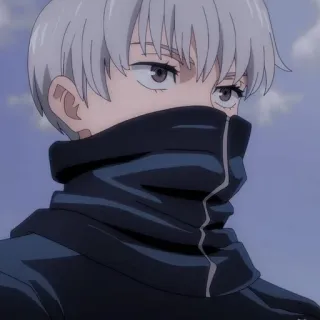 🍲 Toge Inumaki Jujutsu Kaisen Anime, Postać, Jujutsu Kaisen, Toge Inumaki, Przeklęta Mowa, Manga, Naklejka telegram sticker