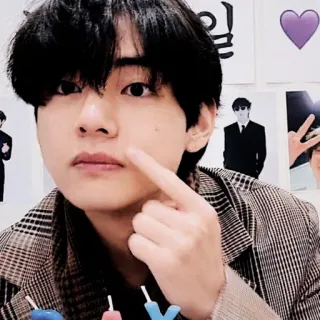 ❲ ⎙ @crmll06 ❳ kim taehyung telegram stickers