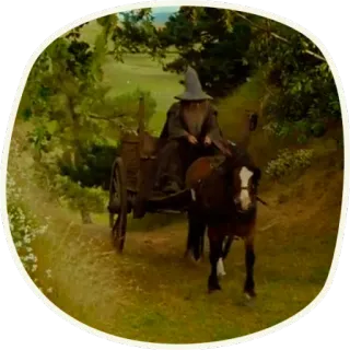 ⭕️ Gandalf (first movie) @lennysticker telegram stickers