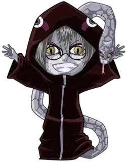 🌀 Kabuto Yakushi Naruto anime, manga, Kabuto, Naruto, snake telegram sticker
