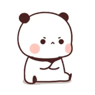 😀 Panda, Süß, Tier, Cartoon, Sticker telegram sticker