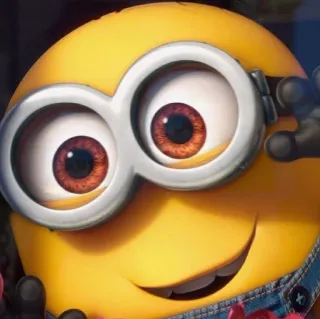 😍 Minion Despicable Me minion, despicable me, cartoon, character, funny telegram sticker