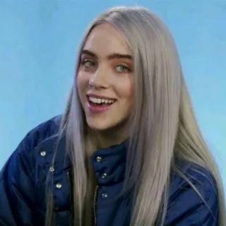 😄 Billie Eilish นักร้อง, ป๊อปสตาร์, Billie Eilish, คนดัง telegram sticker