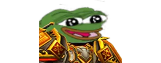 ☺️ Pepe the Frog Meme, Pepe, Sapo, Armadura, Uau telegram sticker