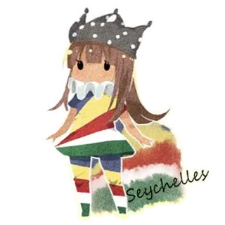 Clownpiece Flags (fuuga (perv rsity)) telegram stickers