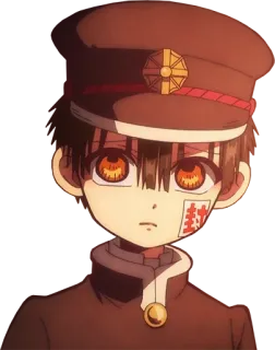 ☹️ Hanako-kun Toilet-bound Hanako-kun Anime, Hanako-kun, Manga, Personaje, Uniforme escolar telegram sticker