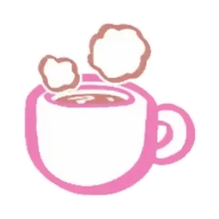 🤗 kaffee, tee, tasse, getränk, heiß telegram sticker
