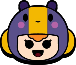 🙂 Bea Brawl Stars 벌, 귀여운, 게임, 브롤스타즈, 만화 telegram sticker