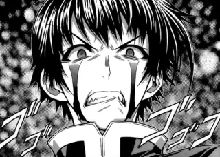 😪 Anime, Manga, Wütend, Gesicht, Ausdruck, Schreien telegram sticker