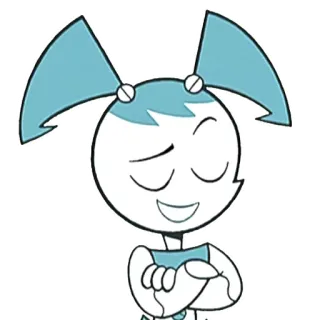 😏 Jenny Wakeman My Life as a Teenage Robot Dessin animé, Robot, Animé, Nickelodeon, Jenny Wakeman telegram sticker