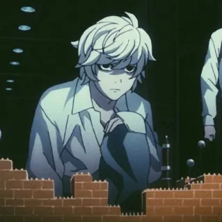 🌟 Near Death Note anime, manga, character, detective, toys, bricks telegram sticker