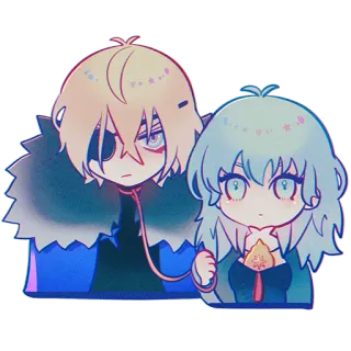 Couples @TodorokiShouto whatsapp stickers