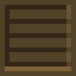 🧵 Minecraft, Ящик, Коробка, Деревянный, Коричневый, Видеоигра telegram sticker