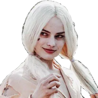 😏 Harley Quinn Suicide Squad Harley Quinn, Margot Robbie, DC Comics, Suicide Squad, villain, antihero telegram sticker