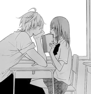 🌟 Manga, Anime, Trường học, Lãng mạn, Cặp đôi, Lớp học telegram sticker