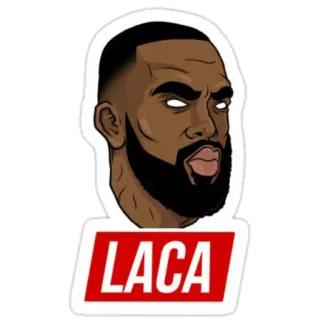 🤩 LACA telegram sticker