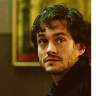 👀 Will Graham Hannibal Drama, Fernsehen, Krimi, FBI, Ermittlung telegram sticker
