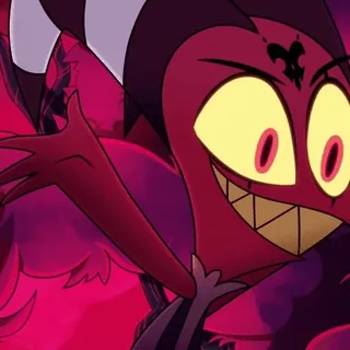 ⭐ Blitzø Helluva Boss Cartoon, Dämon, Helluva Boss, Charakter, Animation telegram sticker