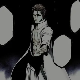 🧬 Sosuke Aizen Bleach Anime, Manga, Penjahat, Kuat, Pedang telegram sticker