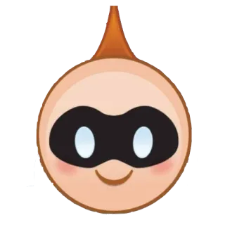 👶 Jack-Jack Parr The Incredibles baby, superhero, cartoon, emoji, disney, pixar telegram sticker